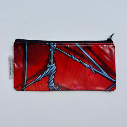 Pencil Case or Zippered pouch  - Recycled inflatables