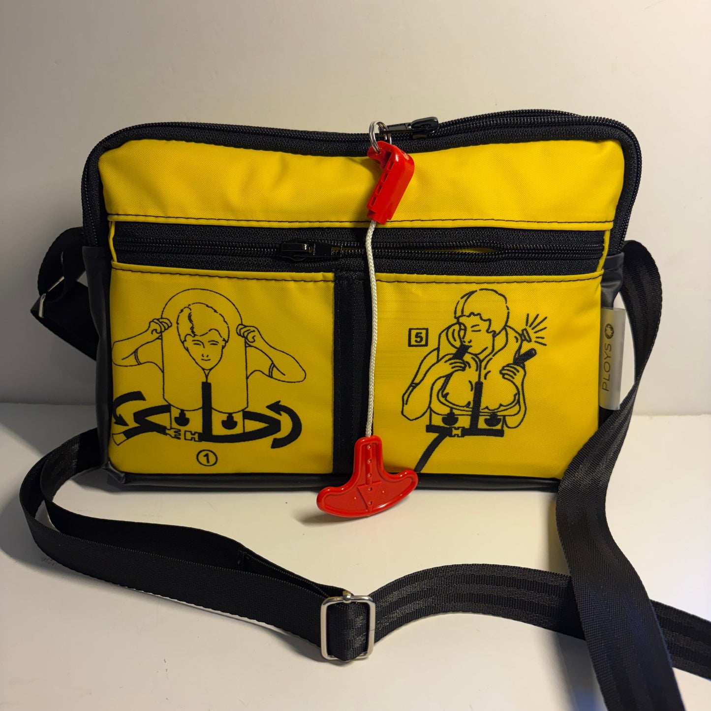 Eco-Friendly Purses – Sustainable Bags Made from Upcycled Airline Life Vests Inflatables | Waterproof