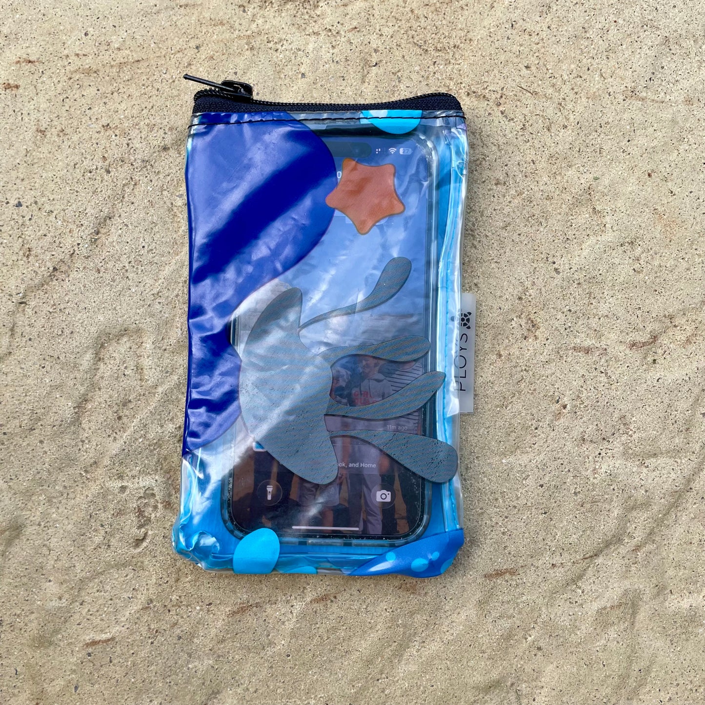 Smartphone or Sunglasses Cases - recycled inflatables - variety of colours