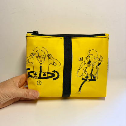 Eco-Friendly Purses – Sustainable Bags Made from Upcycled Airline Life Vests Inflatables | Waterproof