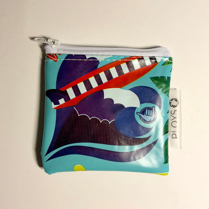 Wallet, Coin or Credit card purses - Recycled inflatables