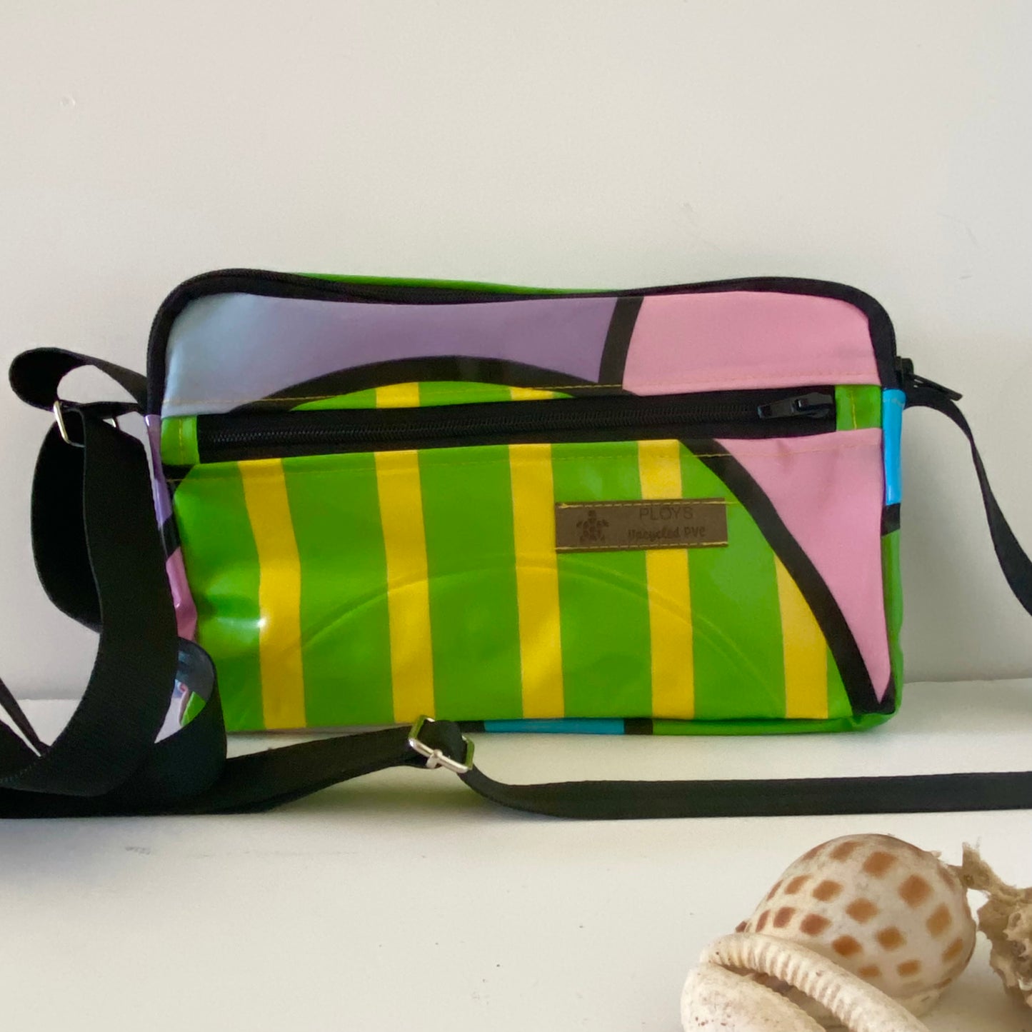 Recycled Cross Body or Hand bags - ex inflatables - variety of colours