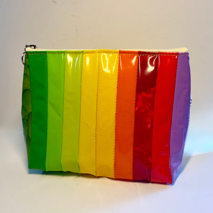 Eco-Friendly Cosmetics Purse – Sustainable Toiletry Bag Made from Upcycled Pool Inflatables | Waterproof Travel Pouch