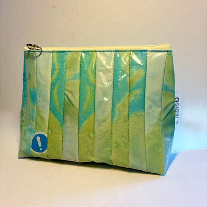 Eco-Friendly Cosmetics Purse – Sustainable Toiletry Bag Made from Upcycled Pool Inflatables | Waterproof Travel Pouch