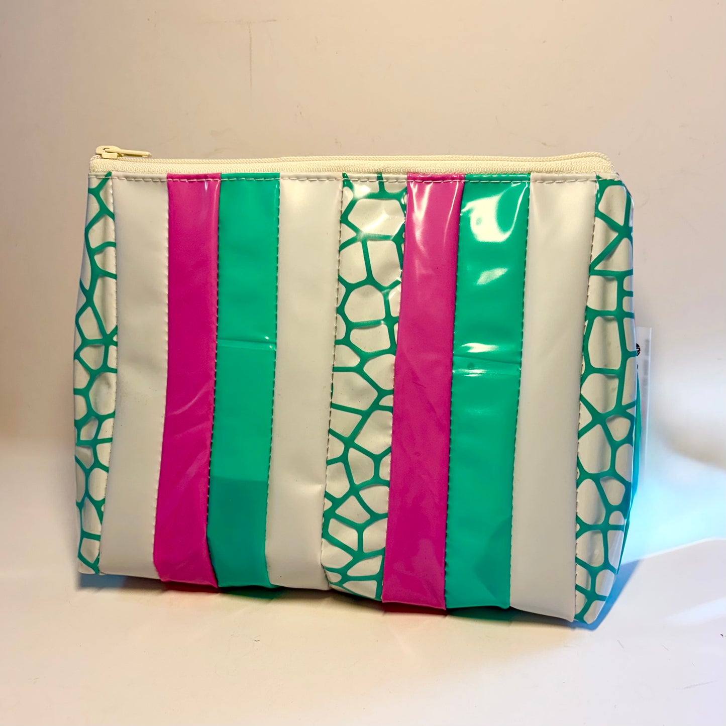 Eco-Friendly Cosmetics Purse – Sustainable Toiletry Bag Made from Upcycled Pool Inflatables | Waterproof Travel Pouch