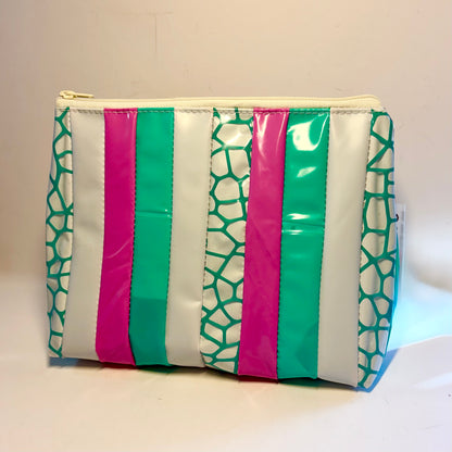 Eco-Friendly Cosmetics Purse – Sustainable Toiletry Bag Made from Upcycled Pool Inflatables | Waterproof Travel Pouch