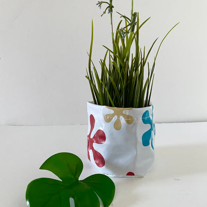 Planter, Plant pot, Storage basket or Desk Caddy - recycled inflatables