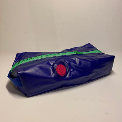 Zipper Box Pouch or Wash bag - recycled inflatables