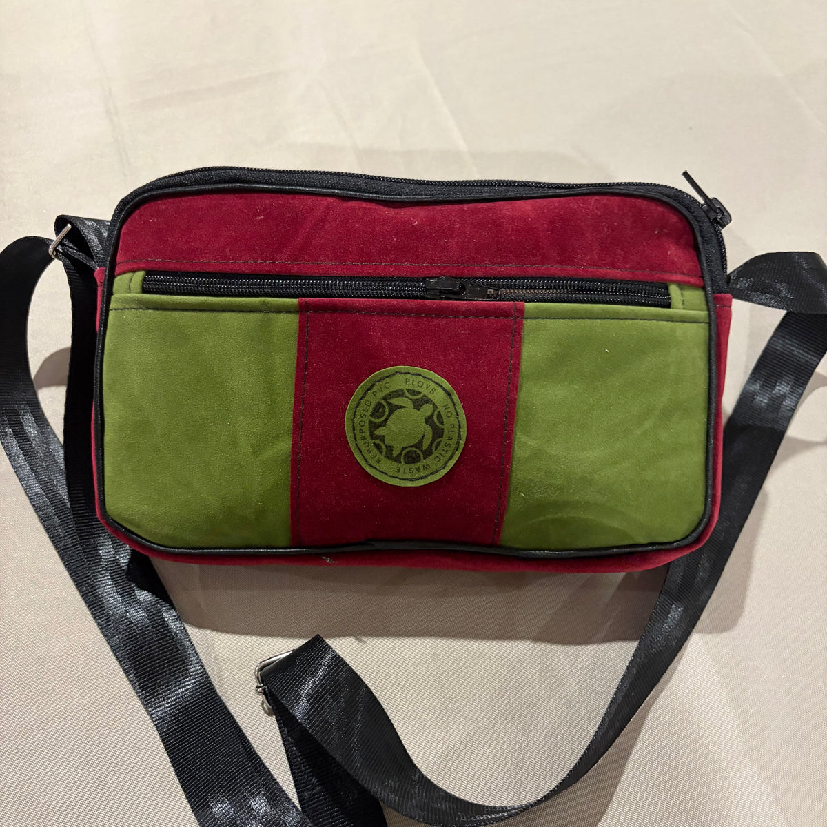 Cross Body Bag, Hand Bag - Recycled inflatables