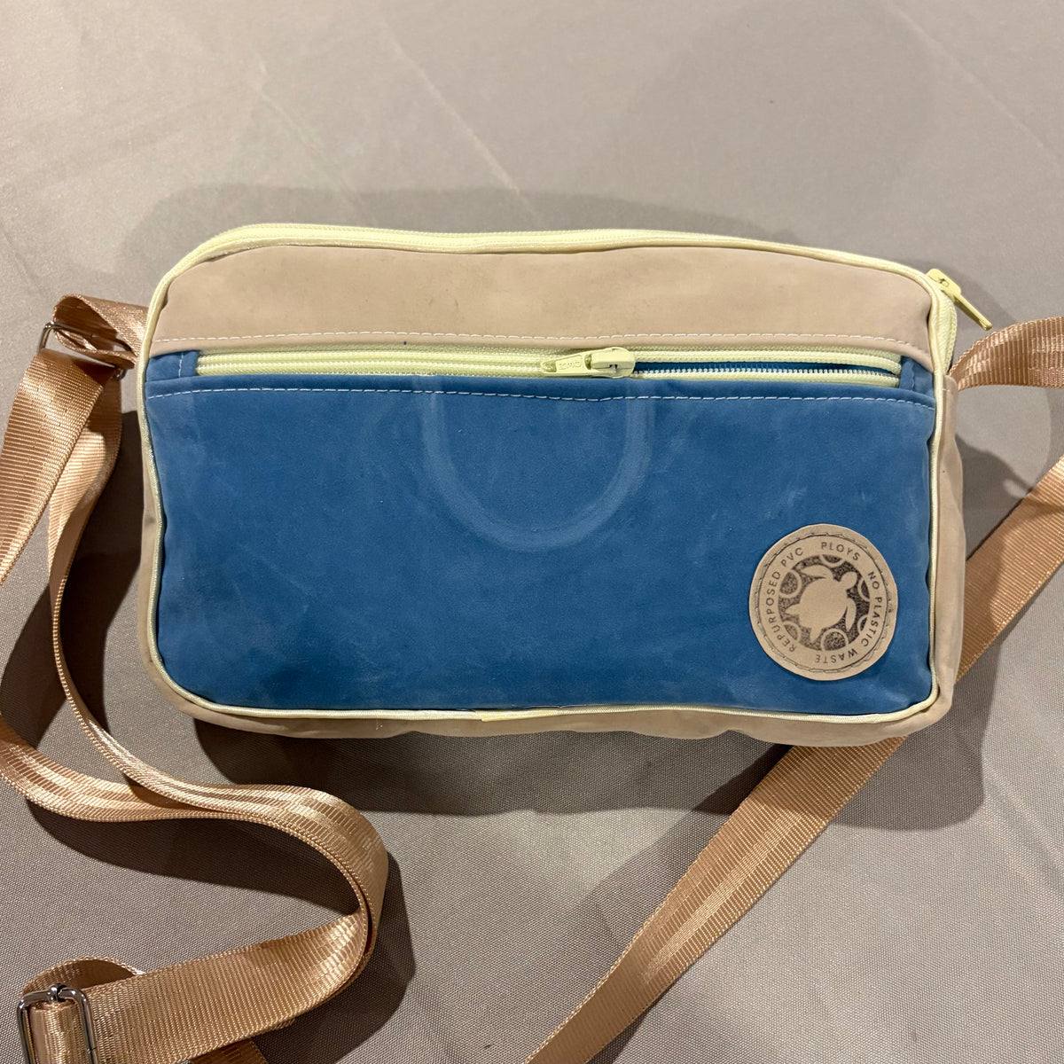Cross Body Bag, Hand Bag - Recycled inflatables