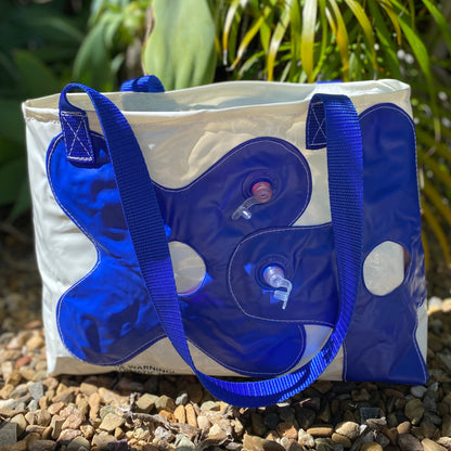 Carry All Beach Tote Bags Medium - Recycled Inflatables