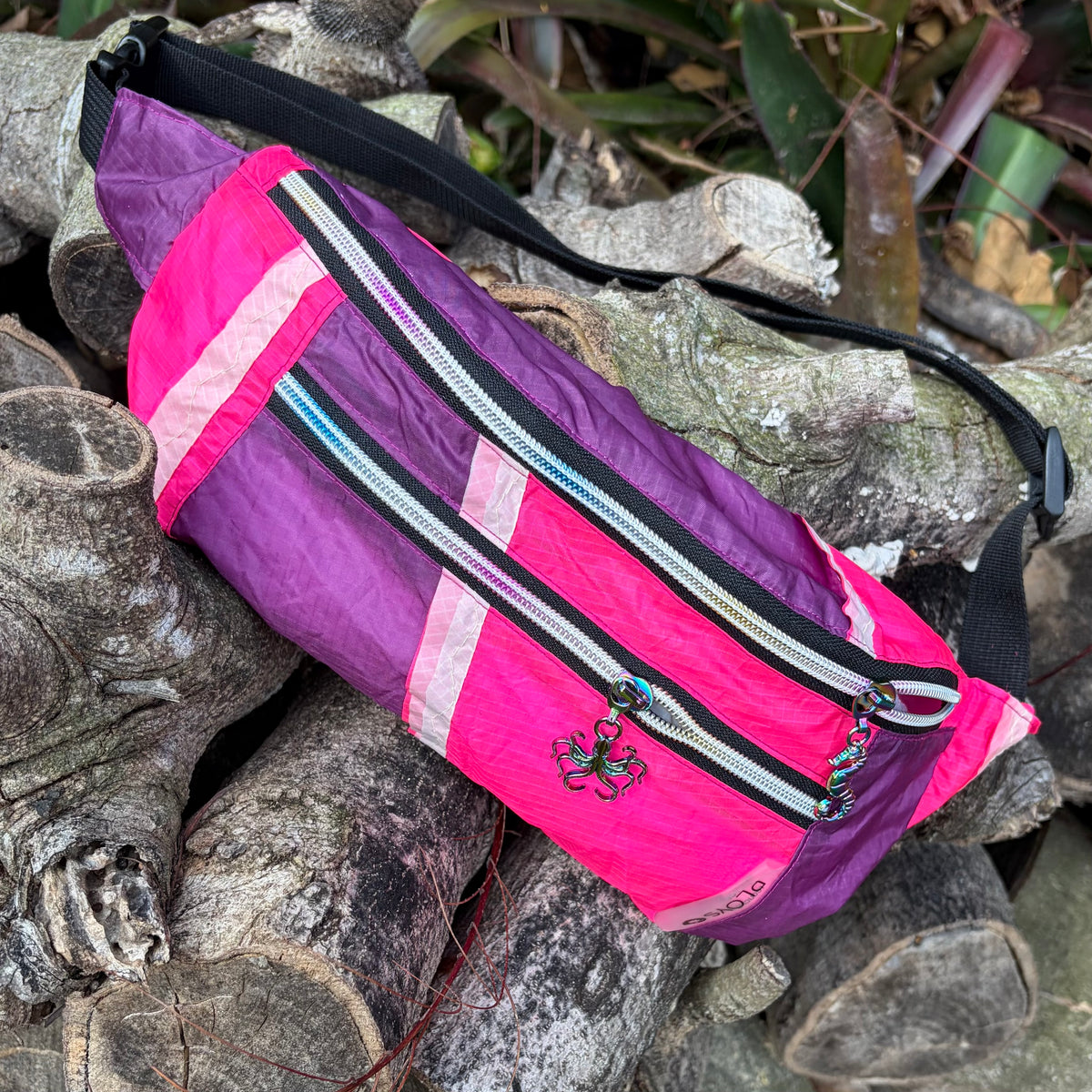 Sustainable Bum Bags - Handmade from Recycled Inflatables, Lifevests and Parachutes