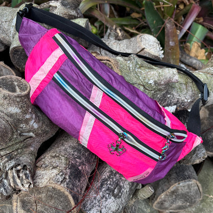 Sustainable Bum Bags - Handmade from Recycled Inflatables, Lifevests and Parachutes