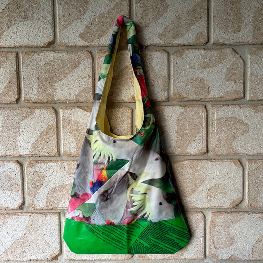 Boho and Tasuki Bags – Handmade from Upcycled Flags, Parachutes and Umbrella Fabric | Sustainable Fashion