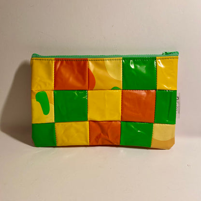 Patchwork PVC Appliqué Purses, Evening Purse, Clutch bag - recycled inflatables