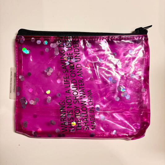 Wet Bag Small, Dry Bag, Zippered Pouch - Recycled inflatables - variety of colours