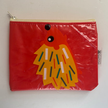 Wet Bag Small, Dry Bag, Zippered Pouch - Recycled inflatables - variety of colours