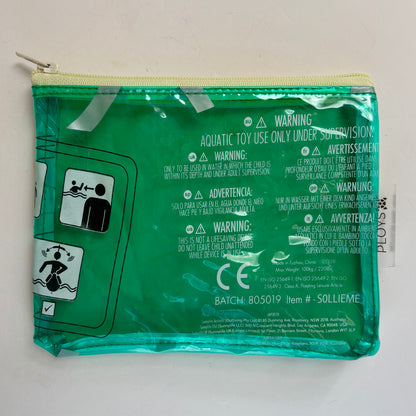 Wet Bag Small, Dry Bag, Zippered Pouch - Recycled inflatables - variety of colours