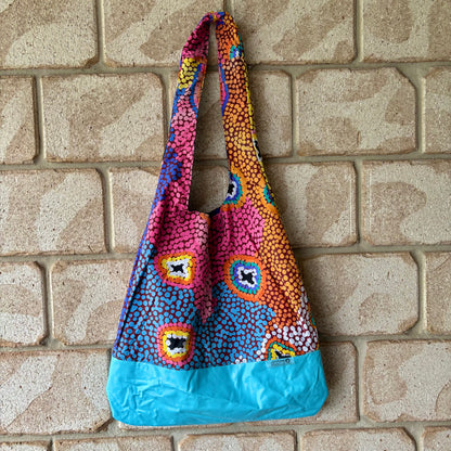 Boho Bags from Recycled Flags, Banners and Inflatables