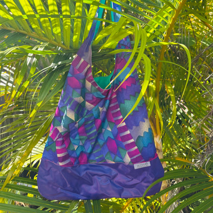 Boho Bags from Recycled Flags, Banners and Inflatables