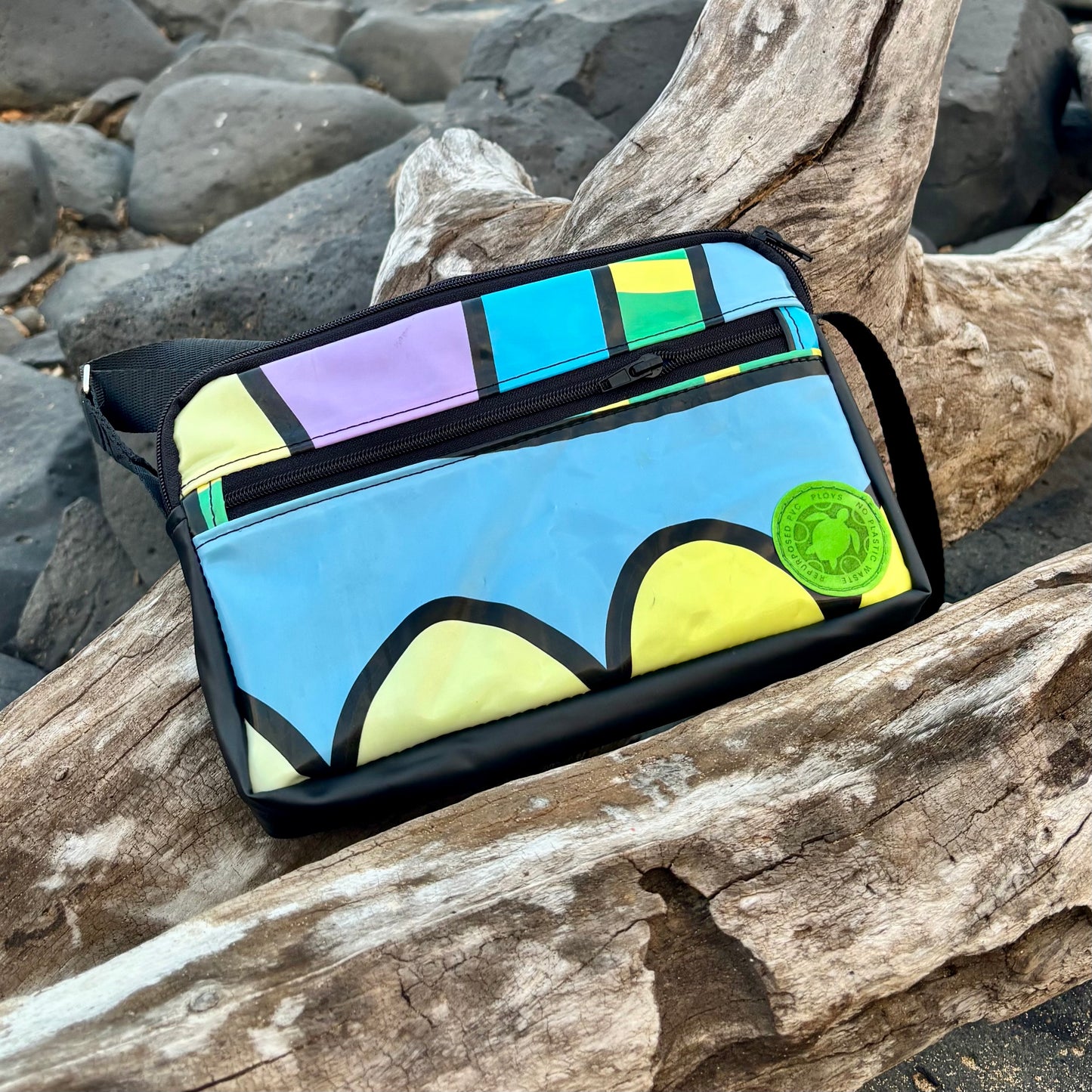 Cross Body Bag, Hand Bag - Recycled inflatables