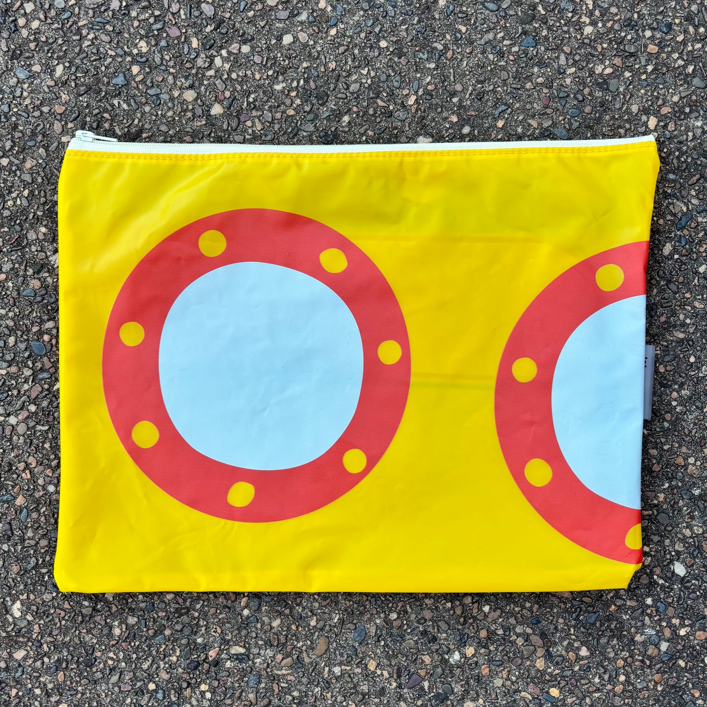 Wet Bag Large – Multipurpose Swim, Art or Book Bag from Upcycled Inflatables