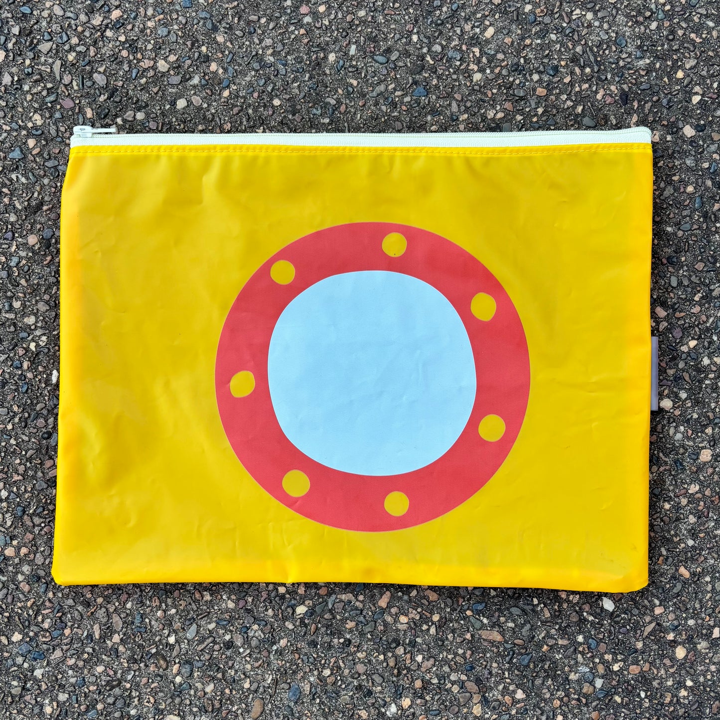Wet Bag Large – Multipurpose Swim, Art or Book Bag from Upcycled Inflatables