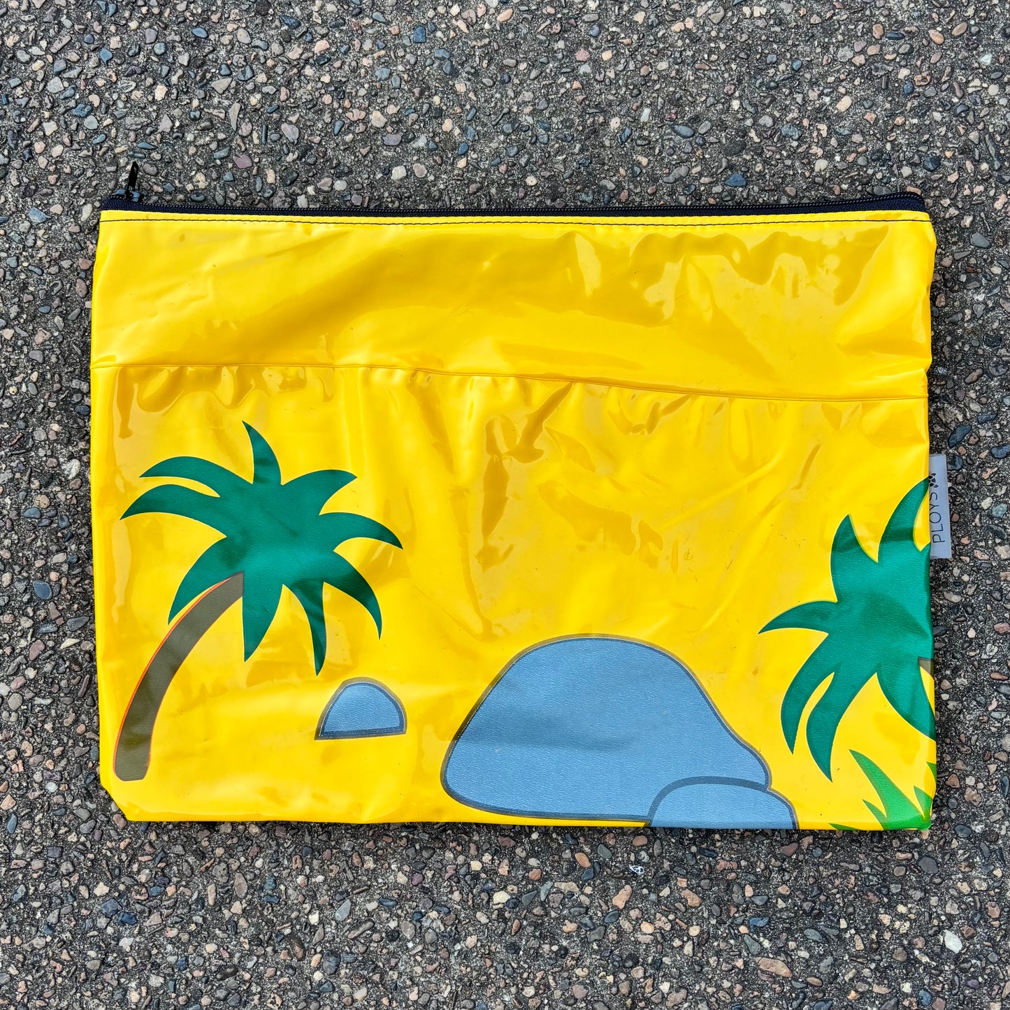 Wet Bag Large – Multipurpose Swim, Art or Book Bag from Upcycled Inflatables