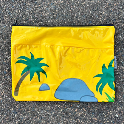 Wet Bag Large – Multipurpose Swim, Art or Book Bag from Upcycled Inflatables