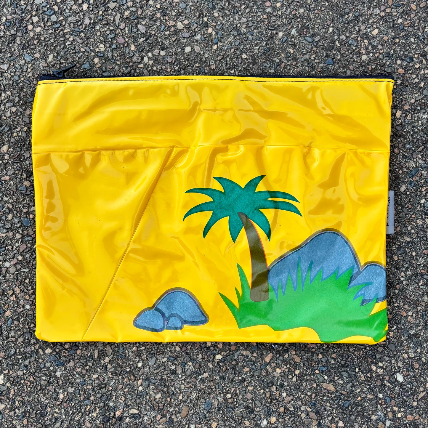 Wet Bag Large – Multipurpose Swim, Art or Book Bag from Upcycled Inflatables