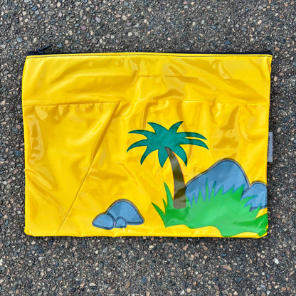 Wet Bag Large – Multipurpose Swim, Art or Book Bag from Upcycled Inflatables