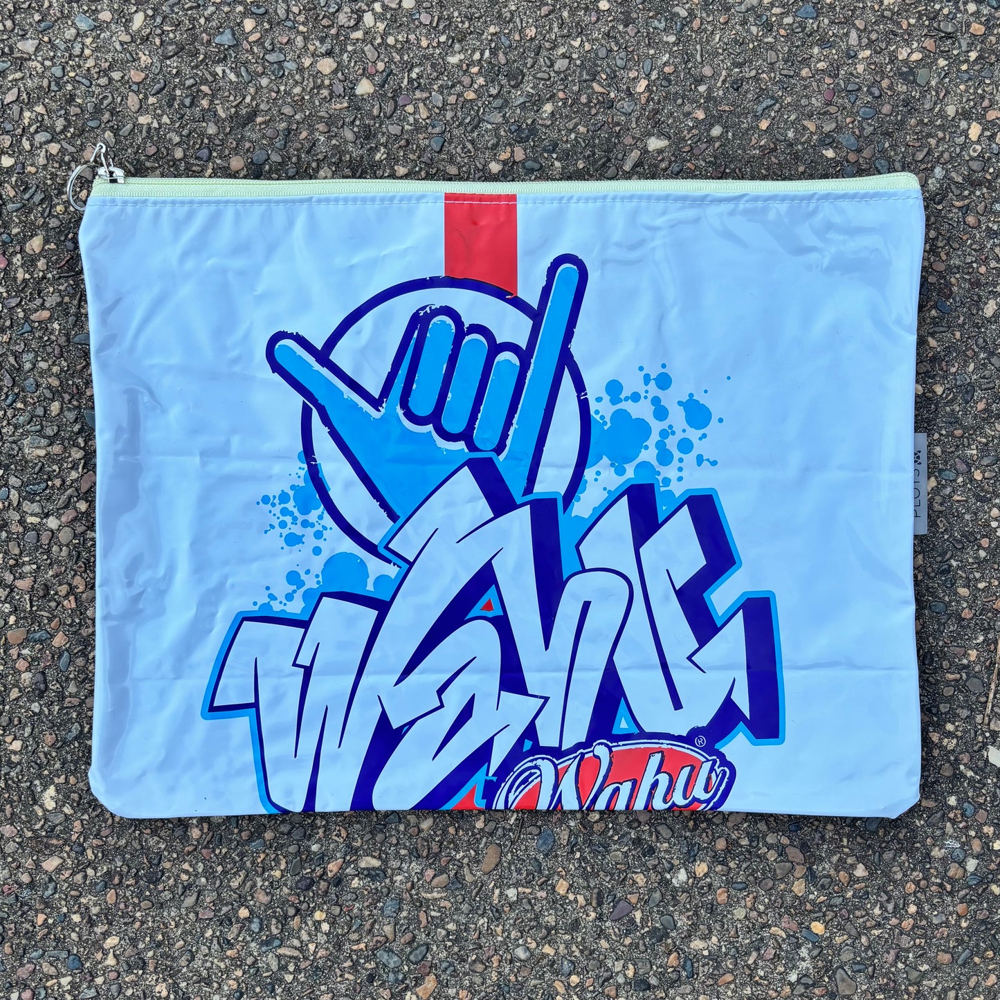 Wet Bag Large – Multipurpose Swim, Art or Book Bag from Upcycled Inflatables
