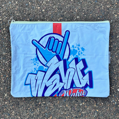 Wet Bag Large – Multipurpose Swim, Art or Book Bag from Upcycled Inflatables