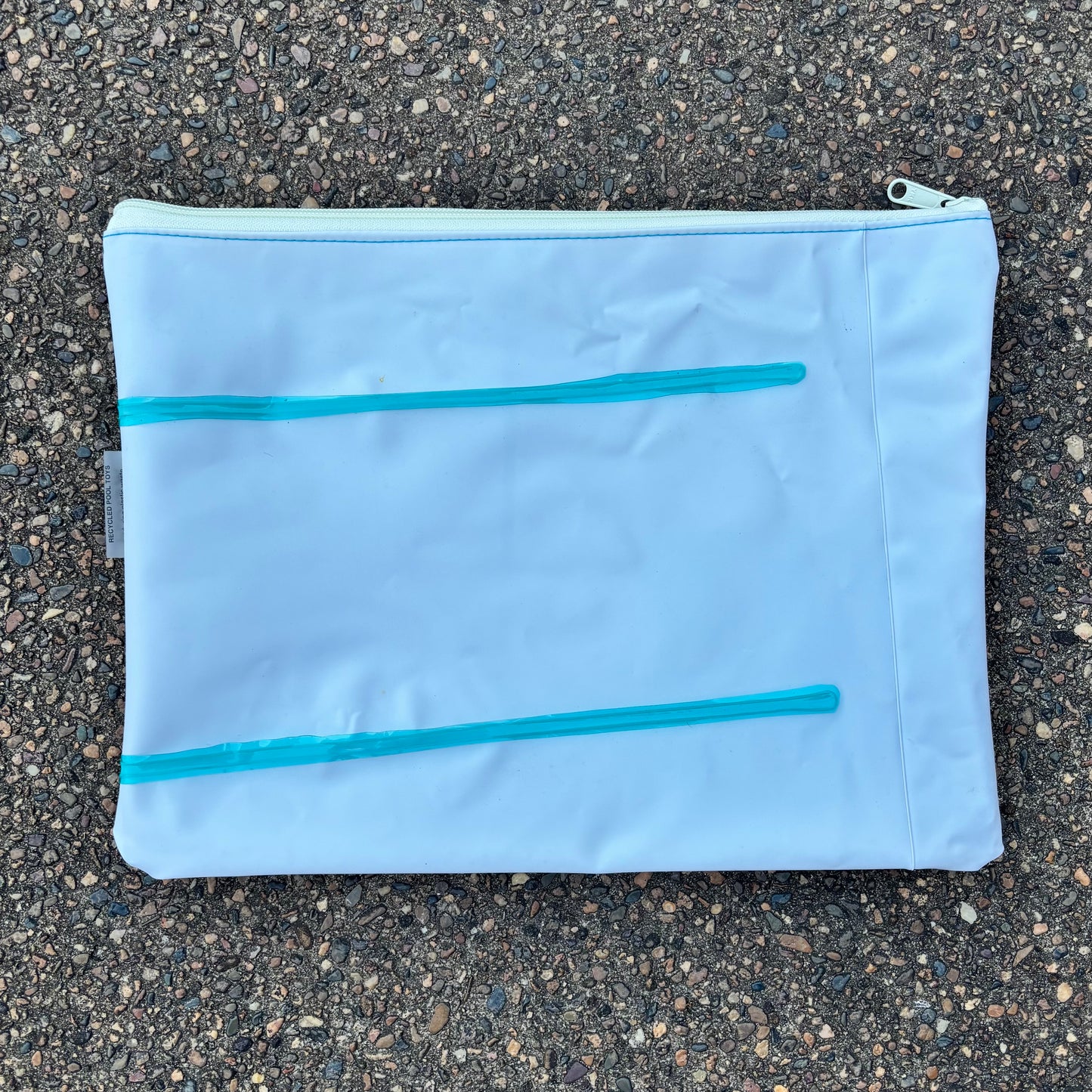 Wet Bag Large – Multipurpose Swim, Art or Book Bag from Upcycled Inflatables