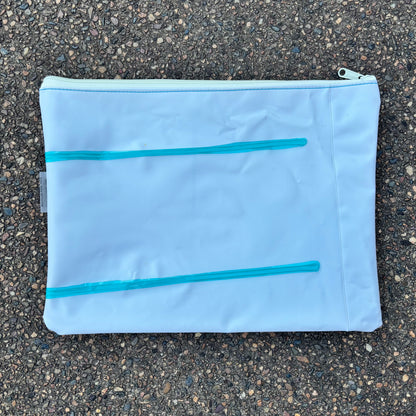 Wet Bag Large – Multipurpose Swim, Art or Book Bag from Upcycled Inflatables