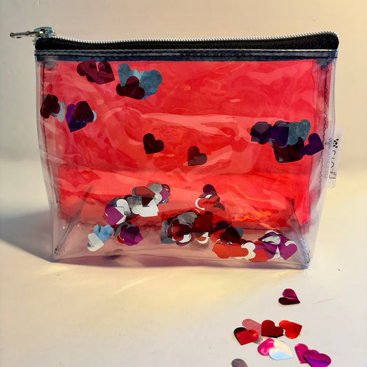 Eco-Friendly Cosmetics Purse – Sustainable Toiletry Bag Made from Upcycled Pool Inflatables | Waterproof Travel Pouch