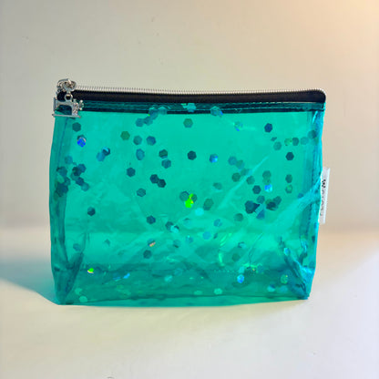 Eco-Friendly Cosmetics Purse – Sustainable Toiletry Bag Made from Upcycled Pool Inflatables | Waterproof Travel Pouch