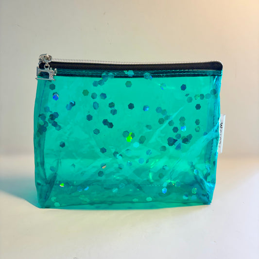 Eco-Friendly Cosmetics Purse – Sustainable Toiletry Bag Made from Upcycled Pool Inflatables | Waterproof Travel Pouch