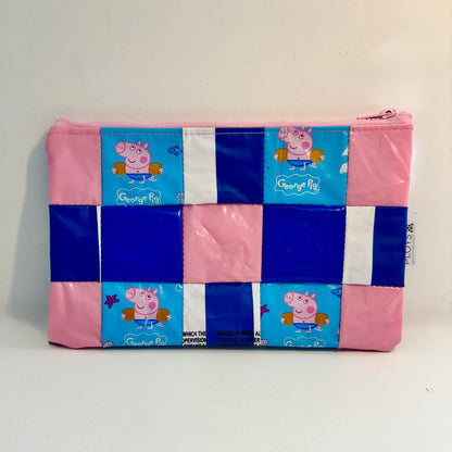 Sustainable Patchwork Evening Purse Clutch Bag – Eco-Friendly Purse Made from Upcycled Pool Inflatables