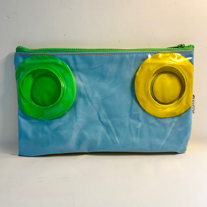 Sustainable Patchwork Evening Purse Clutch Bag – Eco-Friendly Purse Made from Upcycled Pool Inflatables