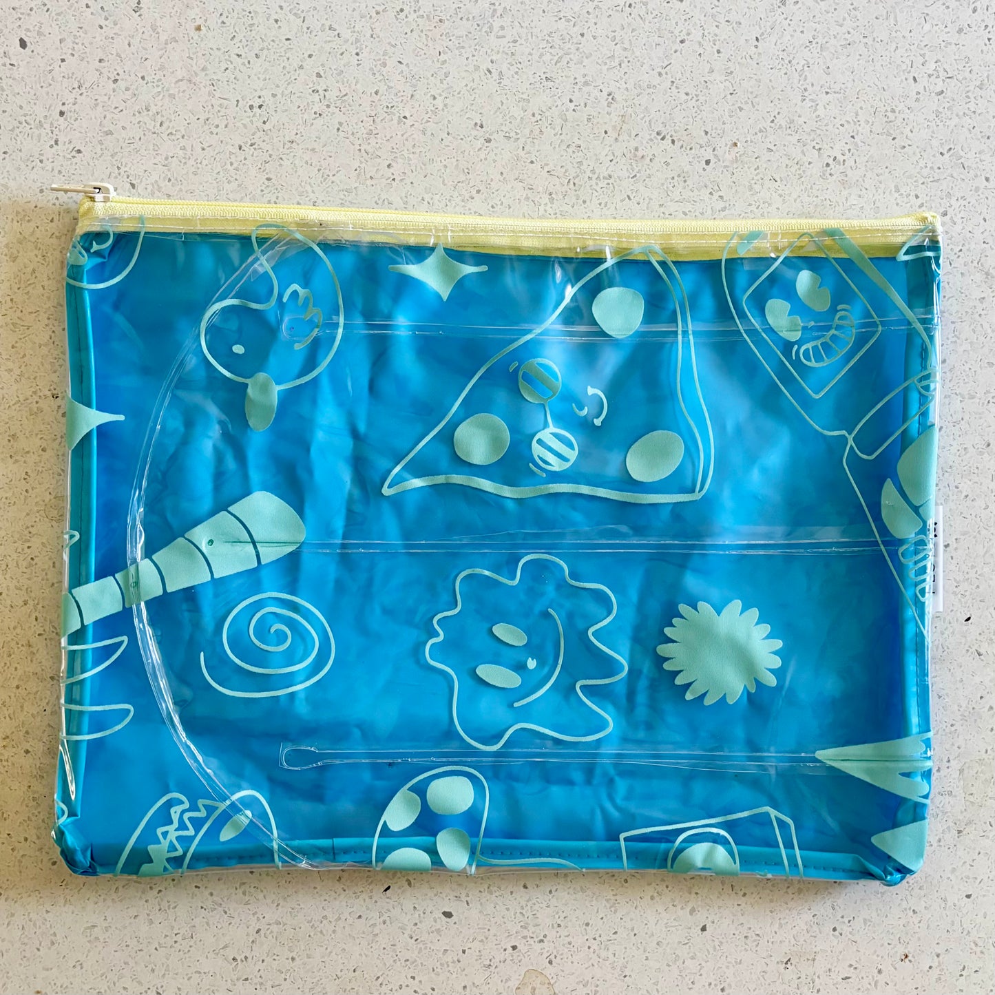 Wet Bag Large – Multipurpose Swim, Art or Book Bag from Upcycled Inflatables
