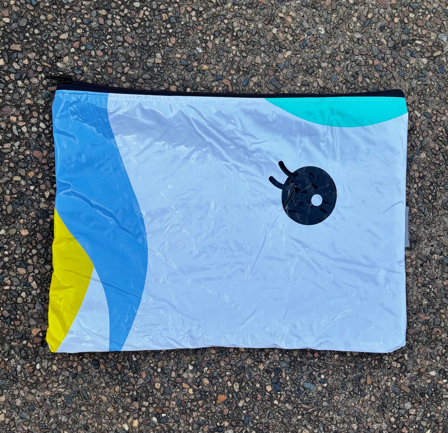 Wet Bag Large – Multipurpose Swim, Art or Book Bag from Upcycled Inflatables