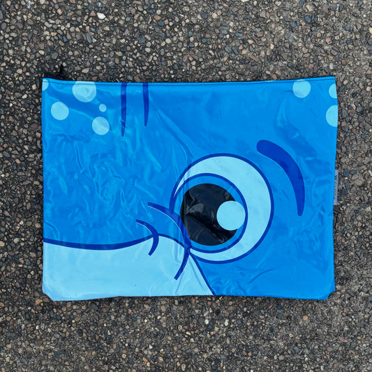 Wet Bag Large – Multipurpose Swim, Art or Book Bag from Upcycled Inflatables