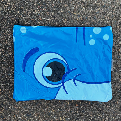 Wet Bag Large – Multipurpose Swim, Art or Book Bag from Upcycled Inflatables