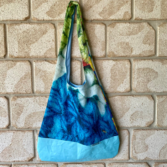 shoulder bag recycled fabrics