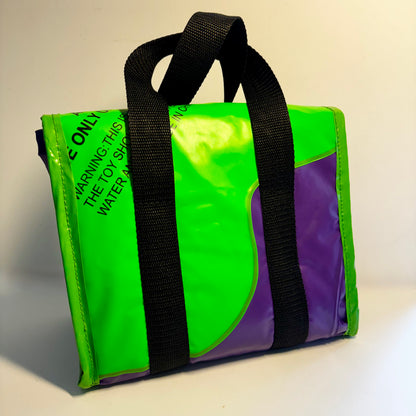 Lunch Bags insulated – Eco-Friendly Lunch Bag Made from Upcycled Pool Inflatables and Ice Blankets