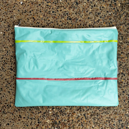 Wet Bag Large – Multipurpose Swim, Art or Book Bag from Upcycled Inflatables