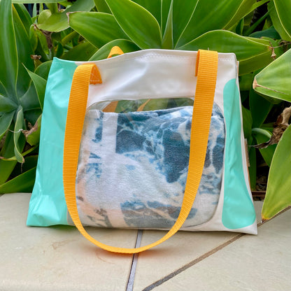 Carry All Beach Tote Bags Medium - Recycled Inflatables