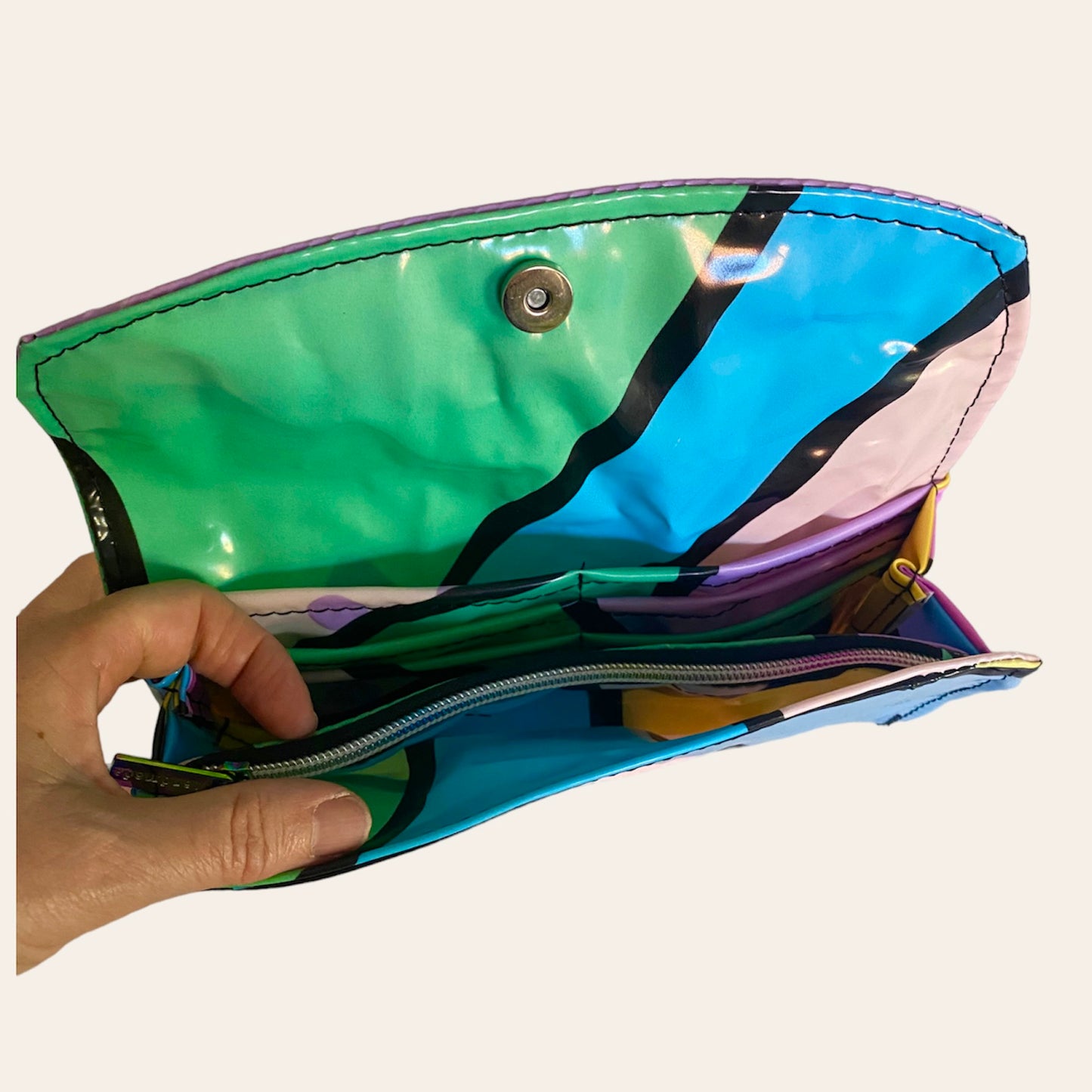 Ladies Wallet - recycled inflatables - variety of colours