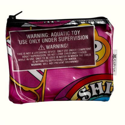 Wet Bag Small – Zippered Pouch from Upcycled Pool Inflatables